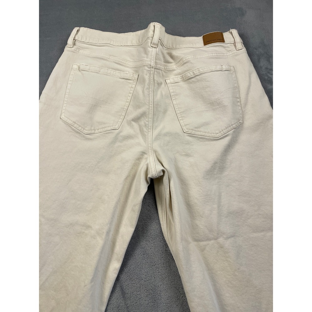 American Eagle Outfitters Wide Leg Jeans - Cream - Picture 16 of 16